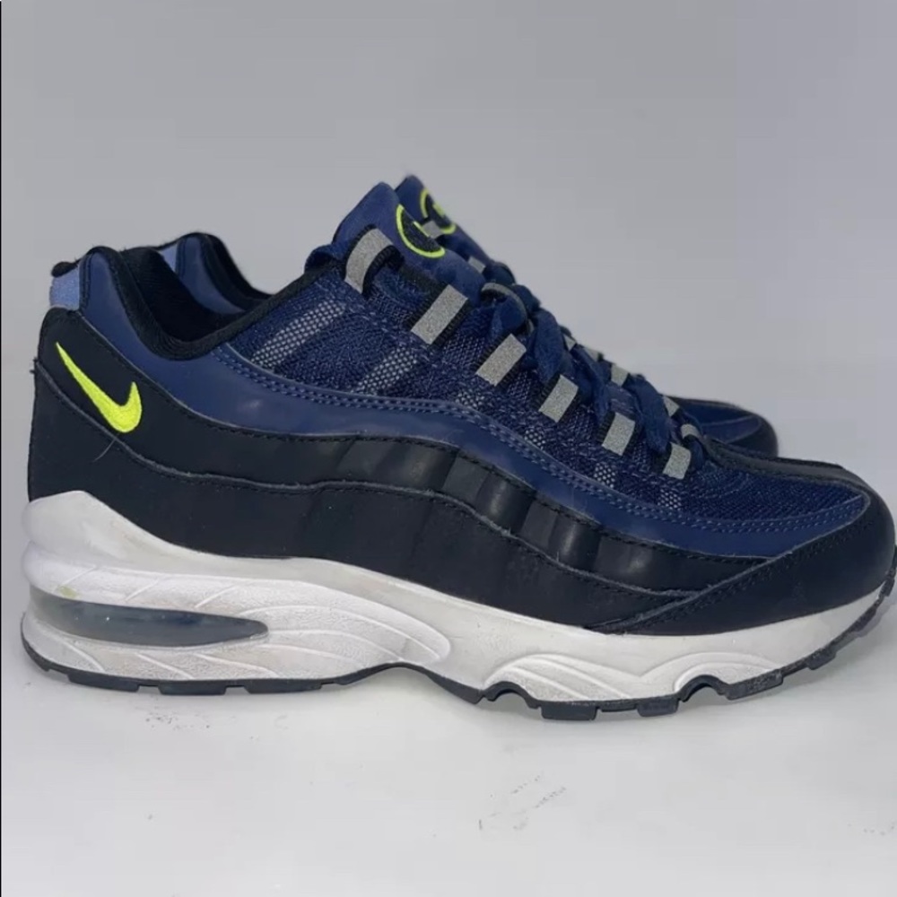 Nike Air Max 95  Midnight Navy/Lemon Venom (GS) 5Y